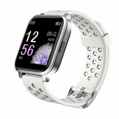  Montre connect&eacute;e Chronus ZNSBL &Eacute;tanche Fitness Tracker-Blanc-Chronus 