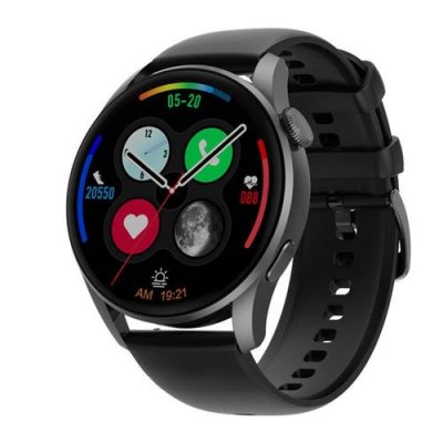  Montre Connect&eacute;e DT3 Bluetooth-Noir-Chronus 