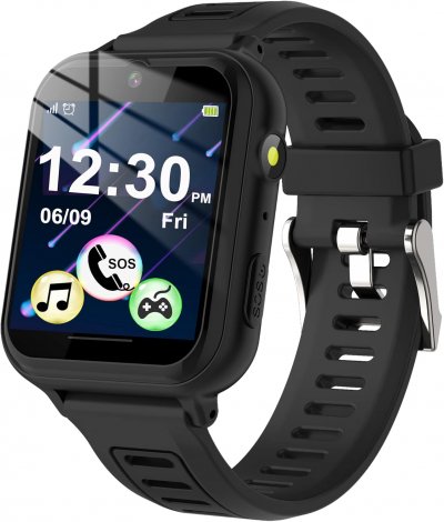 VENDOS85 Montre connect&eacute;e enfant smartwatch noir