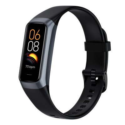 INF Montre Connect&eacute;e Fine Et &Eacute;l&eacute;gante Avec Suivi De Sant&eacute; Et Personnalisation Black