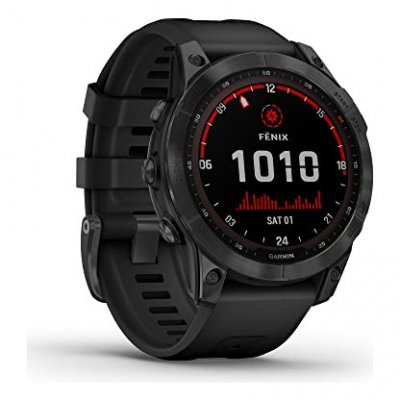 GARMIN Montre Connect&eacute;e -  - Fenix 7 Solar Grey -
