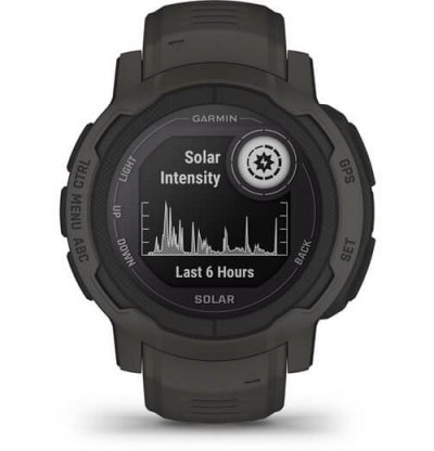 GARMIN Montre connect&eacute;e -  - Instinct 2 Solar - Graphite