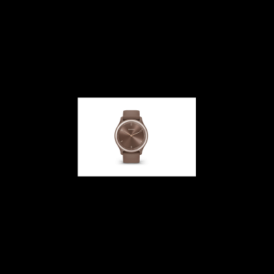 GARMIN Montre connect&eacute;e  Vivomove Sport Marron avec bracelet Chocolat 