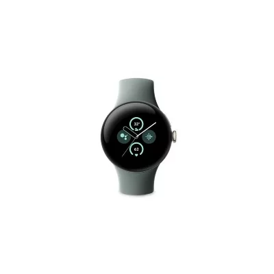 GOOGLE Montre connect&eacute;e  Pixel Watch 2 Champagne Dor&eacute;/Sauge 4G