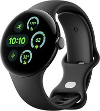 GOOGLE Montre connect&eacute;e  Pixel Watch 3 Wifi 41 mm Noir Obsidienne 