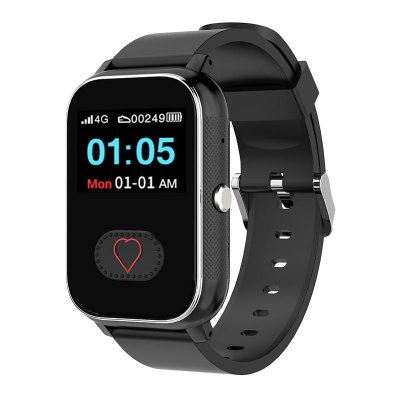 YONIS Montre connect&eacute;e GPS SOS D&eacute;tection Chute 4G Senior