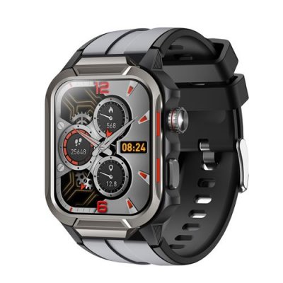  Montre Connect&eacute;e GTS9 - 3 ATM, Bluetooth, Surveillance Sant&eacute;, Gris