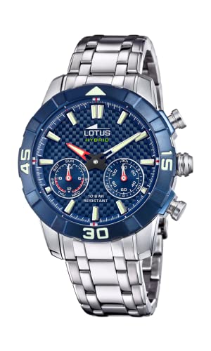 LOTUS Montre connect&eacute;e Homme  Montres L18810-3 - Bracelet Acier Acier