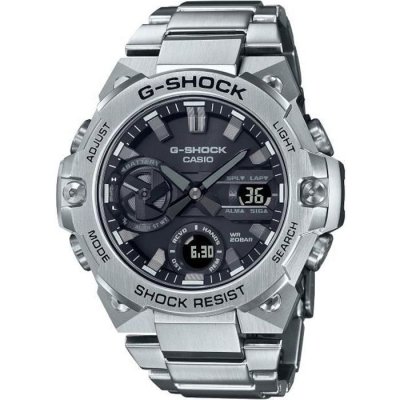 CASIO Montre connect&eacute;e Homme Premium GST-B400D-1AER Gris G-shock Premium