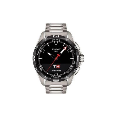 TISSOT Montre connect&eacute;e Homme T-touch connect T1214204405100 Gris 