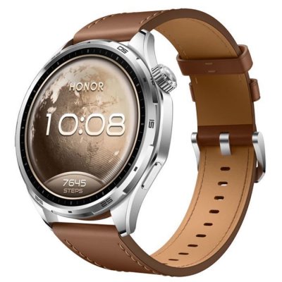 HONOR Montre connect&eacute;e  Watch 6 47mm Marron
