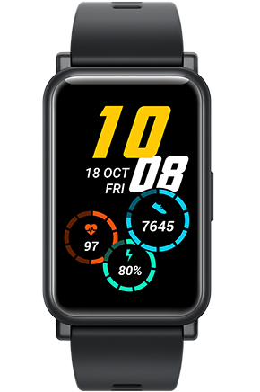 HONOR Montre connect&eacute;e  Watch ES Noir
