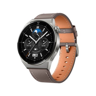 HUAWEI Montre connect&eacute;e  GT 3 Pro 46mm Classic Marron 
