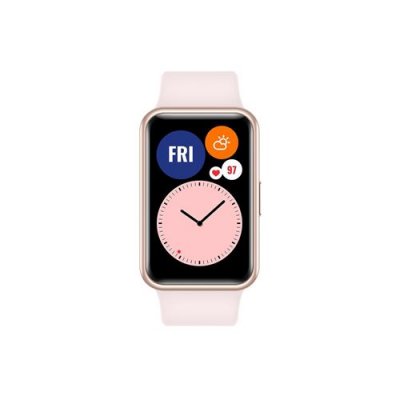 HUAWEI Montre connect&eacute;e  Watch Fit Rose
