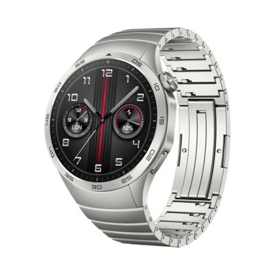 HUAWEI Montre connect&eacute;e  WATCH GT4 46mm ELITE STAINLESS STEEL STRAP