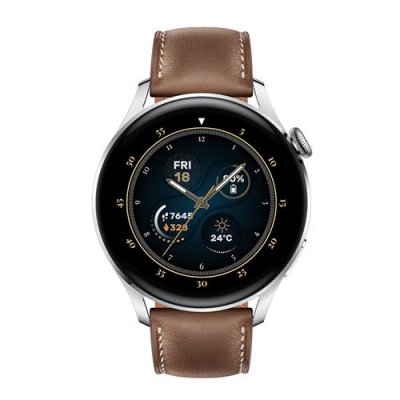HUAWEI Montre connect&eacute;e  Watch3 Classic Brown