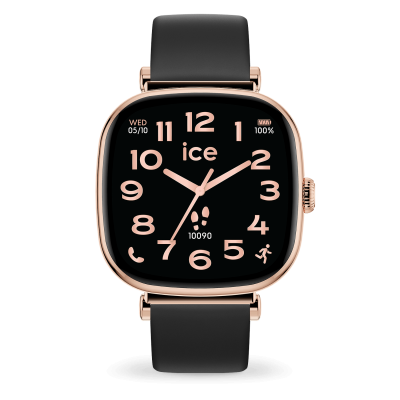 ICE WATCH Montre connect&eacute;e  ICESMARTSQ2.0RPKGBK