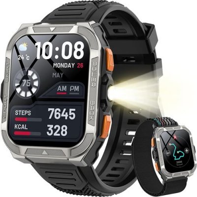 BLACKVIEW Montre connect&eacute;e intelligente R8 Homme Femme &eacute;tanche pour Android iOS - Rose