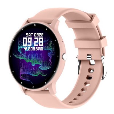  Montre Connect&eacute;e Intelligente ZL02CPRO - Surveillance Sant&eacute; - Sport - Bluetooth - Rose