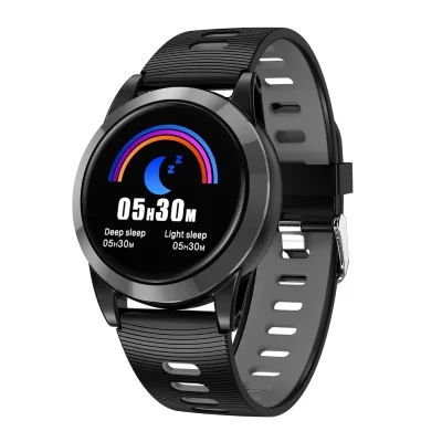 YONIS Montre Connect&eacute;e iOs Android Smartwatch Tactile Ips 1.3 Pouce 2.5D Sport Noir -