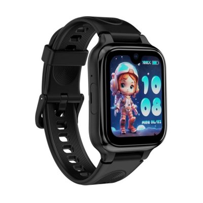 LAGENIO Montre connect&eacute;e  pour enfant K9 Noir