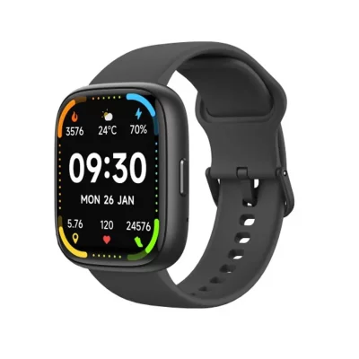 MAXCOM Montre connect&eacute;e  Ecowatch 6 Nero