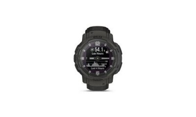 GARMIN Montre Connect&eacute;e Mixte 010-02730-01 avec bracelet graphite