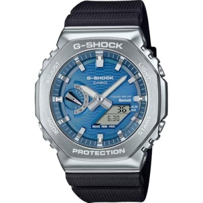 CASIO Montre connect&eacute;e Mixte  G-shock GBM-2100A-2BER 