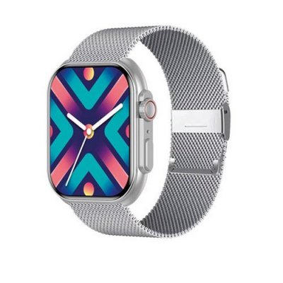 SMARTY 2.0 Montre connect&eacute;e Mixte Smarty Boost - SW068C02 Bracelet Acier Argent