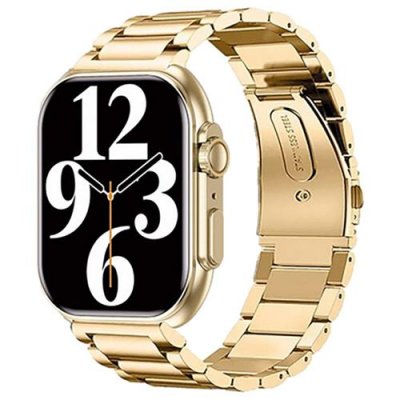  Montre connect&eacute;e Mixte Smarty Boost - SW068D03 Bracelet Acier Dor&eacute;