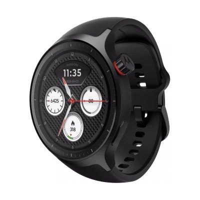 MOTOROLA Montre connect&eacute;e  Moto Watch Noir