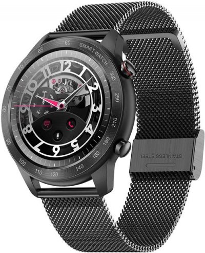 CHRONUS Montre Connect&eacute;e MX5 Appel IP68 Etanche-Noir- 