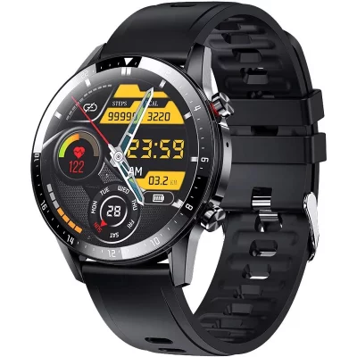 CHRONUS Montre connect&eacute;e N08S IP68 Etanche Fitness Tracker-Noir-