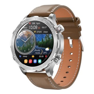  Montre Connect&eacute;e - NEOZHOU - DK67 - &Eacute;cran 1,53"" - Bluetooth - Sant&eacute; - Marron