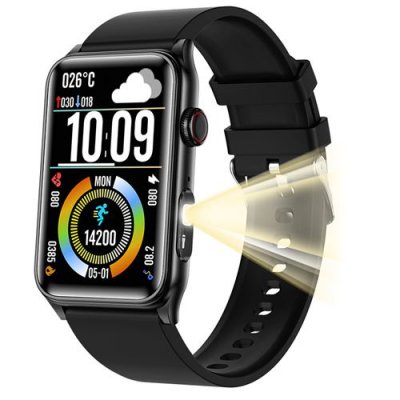  Montre Connect&eacute;e - NEOZHOU - G50 - Ecran 1,57"" - Sant&eacute; - Bluetooth - Noir