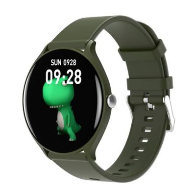  Montre Connect&eacute;e - NEOZHOU - X37 - Sant&eacute; - Autonomie - Etanche IP67 - Vert kaki