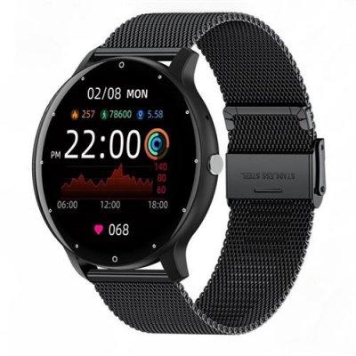  Montre Connect&eacute;e - NEOZHOU - ZL02D - Assistant IA - Surveillance Sant&eacute; - Noir