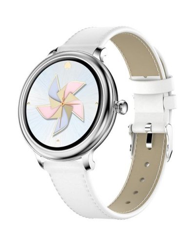  Montre Connect&eacute;e NY13 IP68 Etanche Fitness Tracker-Blanc-Chronus 