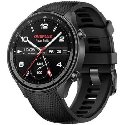 ONEPLUS Montre connect&eacute;e  Watch 2R AMOLED 46 mm, gris bronze