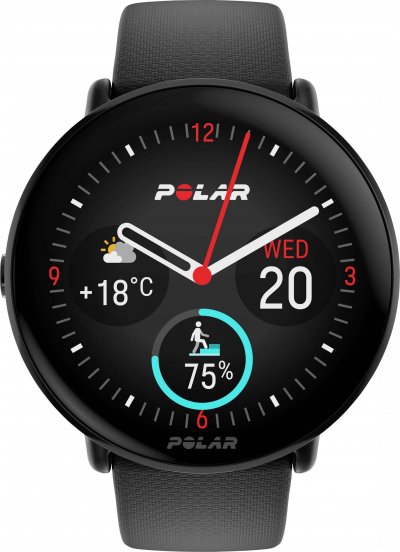 POLAR Montre connect&eacute;e  Ignite 3 Taille S/L Noir 