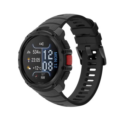 POLAR Montre connect&eacute;e  Street X 22 mm Noir