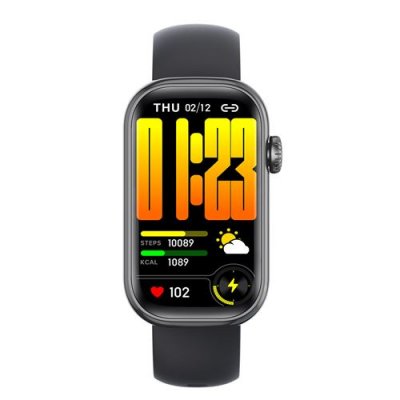  Montre Connect&eacute;e pour Femme - Bluetooth, Surveillance Sant&eacute;, Sport, Noir