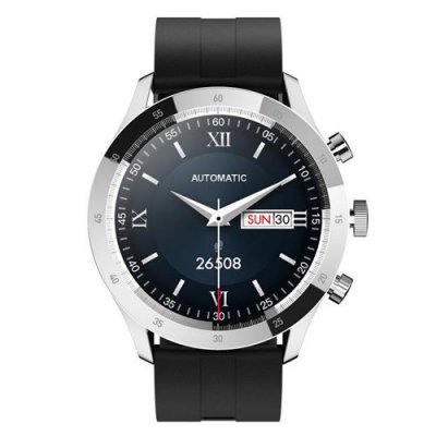 CHRONUS Montre Connect&eacute;e QY05 Fitness Tracker IP67 Etanche-Argent- 