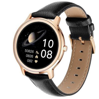  Montre Connect&eacute;e R18 IP68 Etanche-Blanche-Chronus 