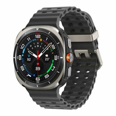 SAMSUNG Montre connect&eacute;e  Galaxy Watch Ultra 47 mm 4G Argent Titane