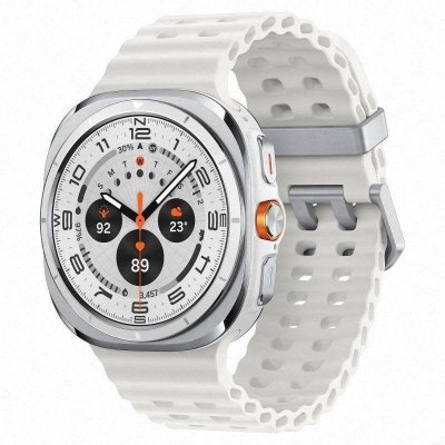 SAMSUNG Montre connect&eacute;e  Galaxy Watch Ultra LTE blanche
