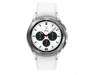 SAMSUNG Montre connect&eacute;e  Galaxy Watch4 Classic 42mm 4G Argent 