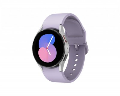 SAMSUNG Montre connect&eacute;e  Galaxy Watch5 40mm 4G Argent 