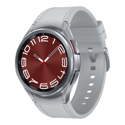 SAMSUNG Montre connect&eacute;e  Galaxy Watch6 Classic 43mm 4G Argent