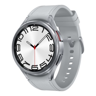 SAMSUNG Montre connect&eacute;e  Galaxy Watch6 Classic 47mm 4G Argent